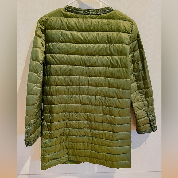 TOO TANG - Puffer Coat in Crisp Army Green - Picture 2 of 5